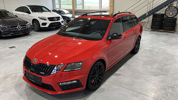 Skoda Octavia Combi RS 245 TSI DSG Facelift rot Foto 4