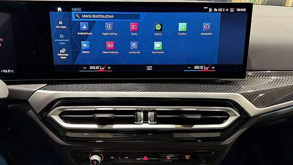 BMW M3 Touring xDrive schwarz matt 2023 Foto 32