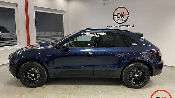 Porsche Macan S Diesel blau Foto 1