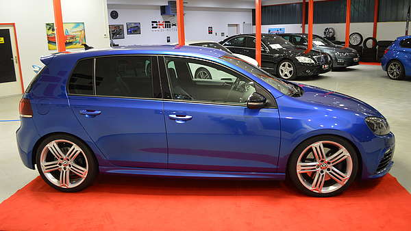 VW Golf 6R DSG blau Foto 5