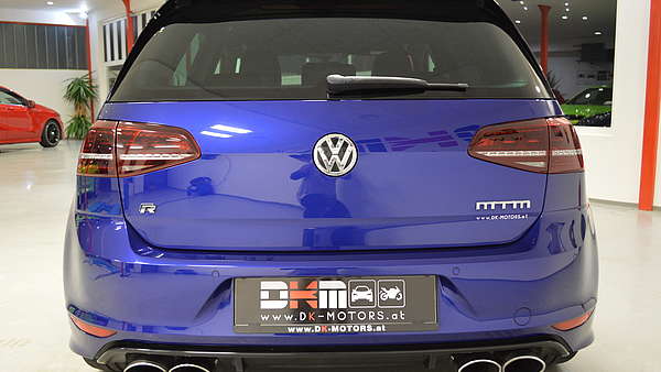 VW Golf 7R DSG ABT blau Foto 4