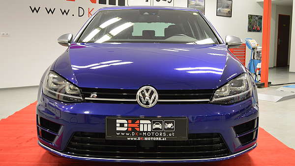 VW Golf 7R DSG blau Foto 7