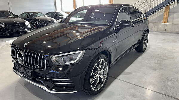 Mercedes GLC 43 AMG Coupe Facelift 2020 Obsidian Schwarz Foto 5