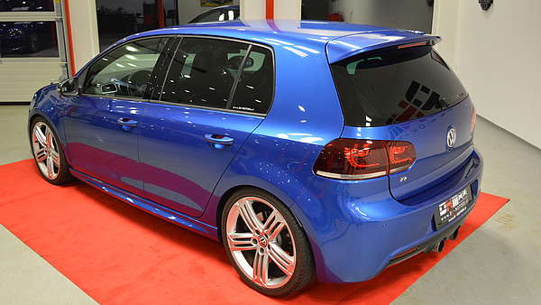 VW Golf 6R Motorsport blau Foto 3