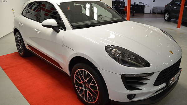 Porsche Macan S weiß Foto 6