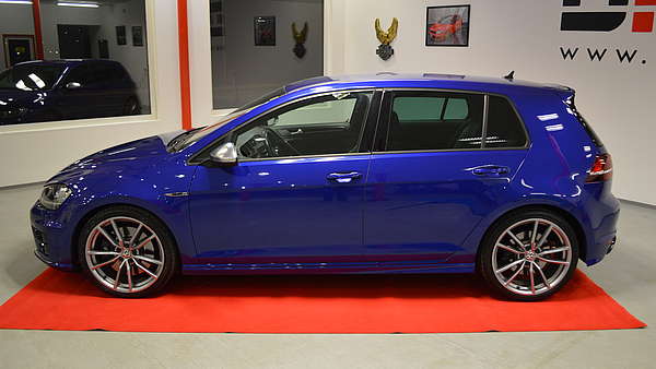 VW Golf 7R DSG blau Foto 2