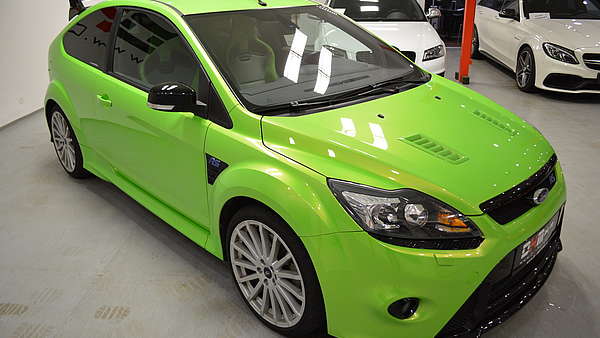 Ford Focus RS MK2 green Foto 6