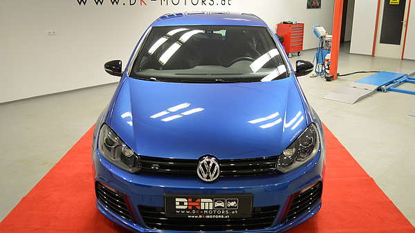 VW Golf 6R Motorsport blau Foto 8