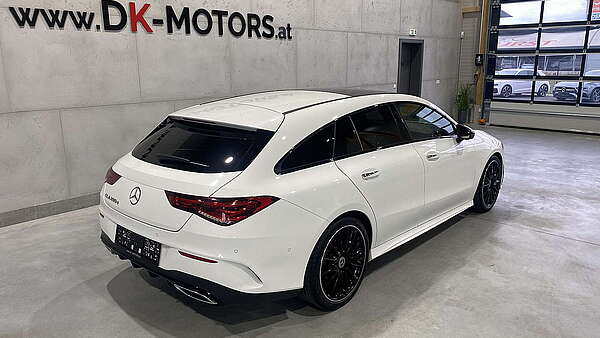 Mercedes CLA200d SB AMG Line Night Paket weiss Foto 2