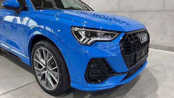 Audi Q3 35 TDI Quattro S-Tronic S-Line Turbo Blau Foto 8