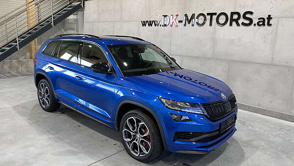 Skoda Kodiaq RS Race Blau Foto 1