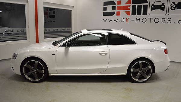Audi A5 Coupe S-Line 3.0 TDI weiss Foto 1
