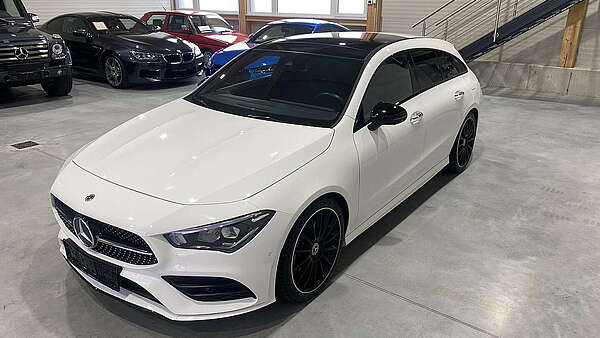 Mercedes CLA200d SB AMG Line Night Paket weiss Foto 5