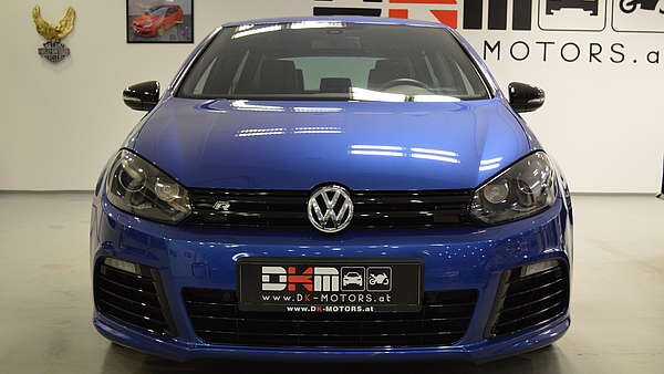 VW Golf 6R blau / schwarz Foto 12