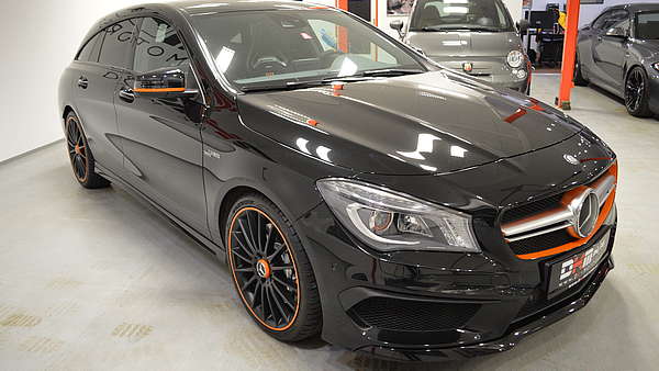 Mercedes CLA 45 AMG SB Orange Foto 6