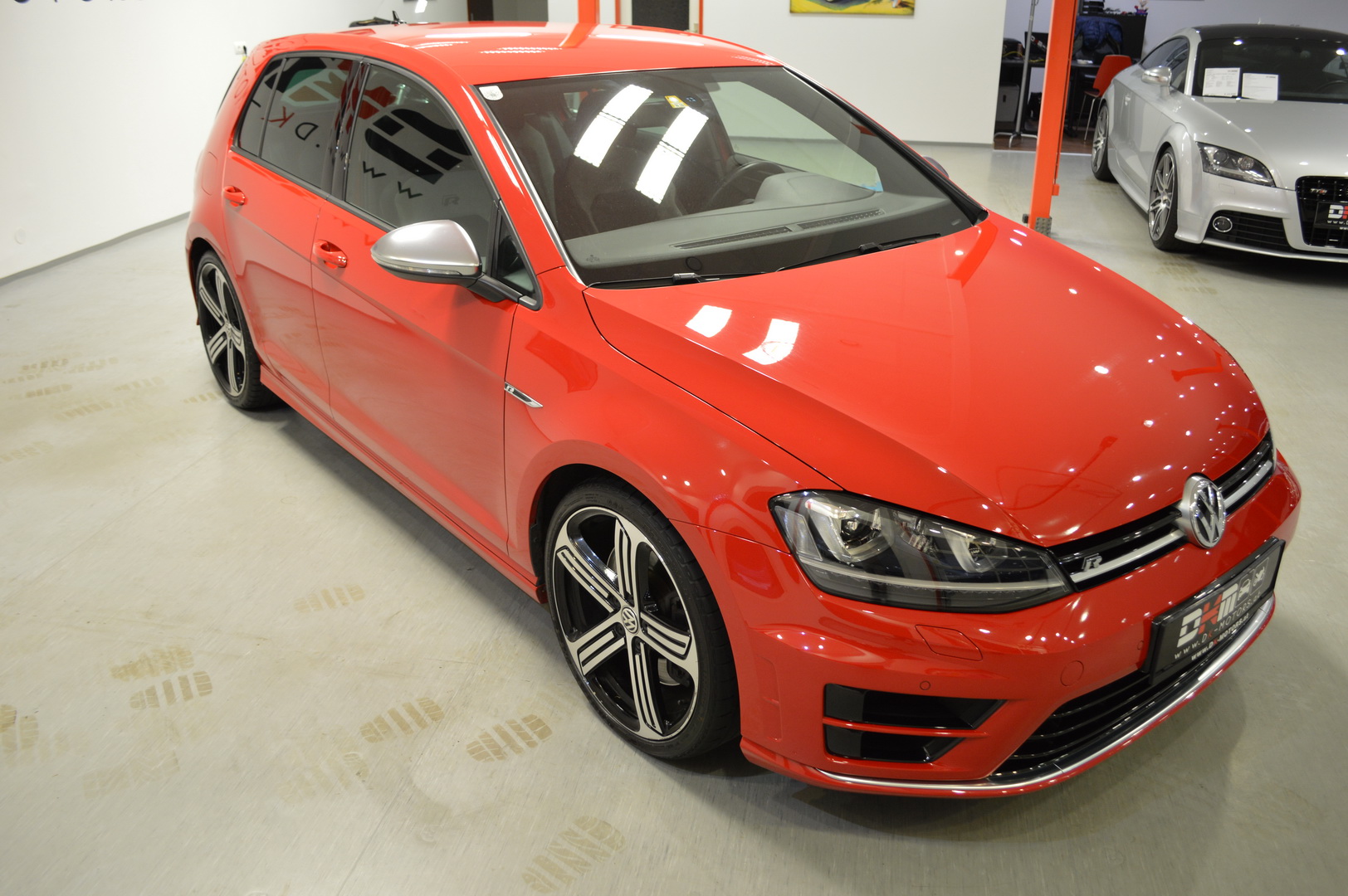 VW Golf 7R DSG rot